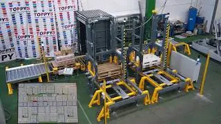 Toppy Master Inverter Logy avec deux gerbeurs de palettes