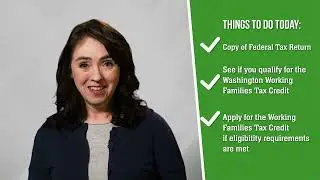 Check to see if you qualify for the Washington Working Families Tax Credit