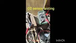 O2 sensor voltage testing 