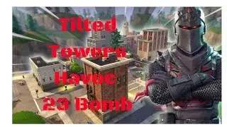 Tilted Towers Havoc! Fortnite Battle Royal Gameplay! Ft: Lowkey CF28 & FeelsBadSMDP