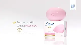 Get smooth skin with a pinkish glow with Dove Pink Bar!