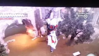 Assassin's creed brotherhood bug Ezio fly away