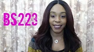 Isis Brown Sugar Human Hair Blend Soft Swiss Lace Wig - BS223 --/WIGTYPES.COM