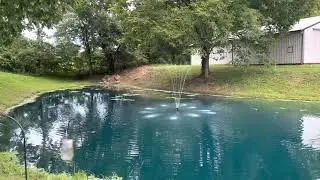 Completed Pond  cleaning￼  ECO Boost,Muck away,pond clear and a lot of hard work