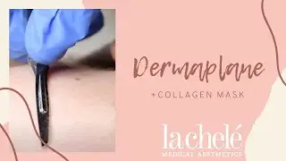 Dermaplane and Collagen Mask