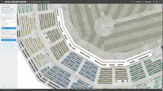 3D Digital Venue - Allocator (Social Distancing Editor)