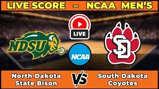 🔴 LIVE: NDSU at South Dakota | NCAAM Men's Basketball Scoreboard | Jan 31 | Summit League Clash