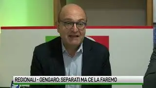 Regionali. Gengaro: Separati ma ce la faremo