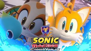 Coral Grand Prix | Cream vs Tails (Super Sonic Speed) | Sonic Racing: CrossWorlds - No Commentary