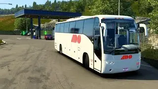 Indian Volvo 9700 Premium Bus Driving On Mumbai Highway | It's Safe Driving | Ets2 Gameplay
