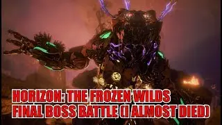 Horizon: The Frozen Wilds DLC Versus Final Boss Fireclaw / Scorcher