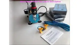 Best Airbrush Kit +Air Compressor paint Spray gun Air-Brush Set sandblaster Tattoo Nail Art Supply