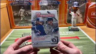 2020 BOWMAN BASEBALL BLASTER BOX OPENING! GREEN RETAIL AUTO /99!!!