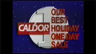 Caldor Christmas Commercial (1995)