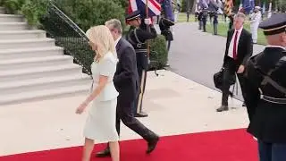 European leaders arrive at White House for meeting with President Trump on Ukraine-Russia war