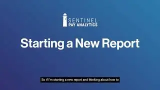 Sentinel Pay Analytics | Pay Equity Regression Software - Walkthrough Part 1