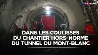 Tunnel du Mont-Blanc : un chantier hors-norme｜TF1 INFO