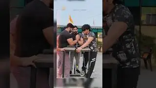 Aryan kandari  VS Aabhas Rana😱 .. Hook game #armwrestling