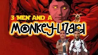 3 Men & A Monkey Lizard Live Stream Action Figure Talk Show