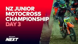 2021 NZ Junior Motocross Championship | Day 3 | TECT Park | Motocross Racing