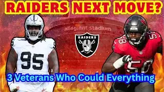 Raiders Urgent Moves Coming? 7 Free Agents Vegas Could Sign ANY Moment!