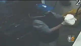 Caught On Video: Pizza Shop Burglar Stops To Make A Pie