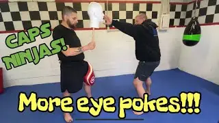 More eye pokes!!! Eye poke combo! Caps ninjas!