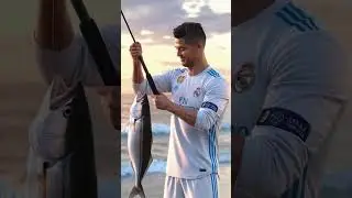 Ronaldo & Messi: Legends Unite on the Beach