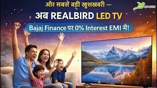 Realbird led tv  3 year warranty  #Realbird #ledtv #realbird #realbirdinduction #realbirdcooler