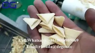 Cone chips making extruder bugle chips frying plant