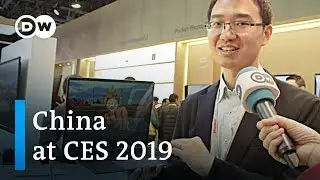 US-China trade tensions on display at CES | DW News