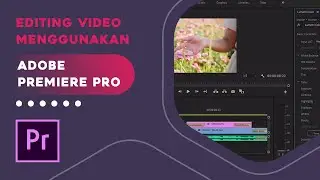 Tutorial Lengkap Editing Video Menggunakan Adobe Premiere Pro Dari Awal Sampai Akhir (Import-Render)