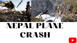 Nepal Yeti Airlines Crashed at Pokhara Airpot || #nepalplanecrash