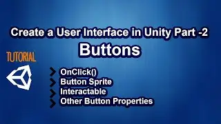 Unity UI Beginner Tutorial In Urdu|Hindi Part 2 - Buttons