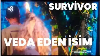 SURVİVOR DA VEDA EDEN İSİM KİM OLDU BAKIN KİM OLDU #survivor #veda #elenenisim #elendi
