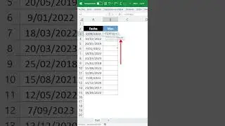 Extraer el MES de una Fecha en Excel(FUNCI&Oacute;N TEXTO) #excel #microsoftexcel #exceltips