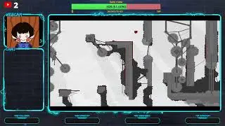 Jugando super meat boy 👻!!!