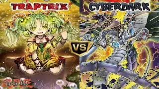 FALLING IN HOLES - Yu-Gi-Oh! Locals - TRAPTRIX vs. CYBERDARK/CYBER DRAGON - Full Feature Match