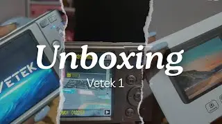 Unboxing vetek 1 digital camera from shopee - Luna creates