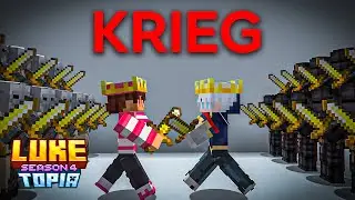 Wie 200 Spieler pl&ouml;tzlich Krieg hatten.. Minecraft LukeTopia