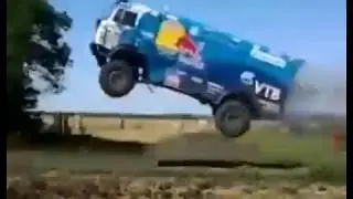 Спортивный КАМАЗ. Скорость за 200 КМ/Ч .