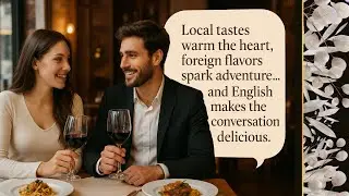 Local vs Foreign Food in English 🍛🥖 | Fun Tamil English Speaking Practice | Date with English Day 28