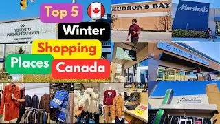 Top 5 Winter Shopping Places in Canada | Budget Shopping | Brands for Less