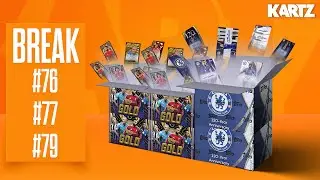 BREAK #76 #77 #79 | Topps Chelsea 120th Anniversary x2 | Topps PL Gold Hobby Box x4