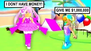 She Had To Babysit The Most SPOILED Child In Royale High! (Roblox)