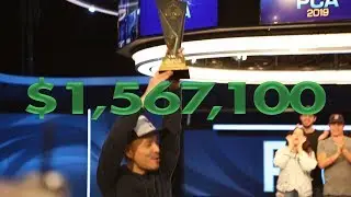 PCA Main Event Champion Chino Rheem Wins More Than $1.5 Million