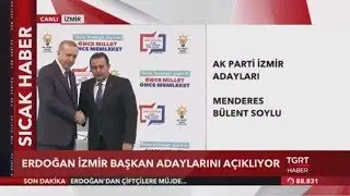 Cumhurbaşkanı Erdoğan AK Parti İzmir Adaylarını Açıkladı