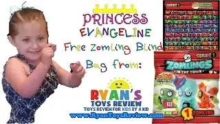Thank You Ryan's Toy Review for the Zomling!
