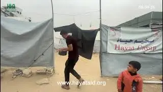 🍛 Hot Meals Distribution in Gaza | 8-4-2025