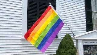 Pride flags vandalized, stolen from church, museum in Wenham